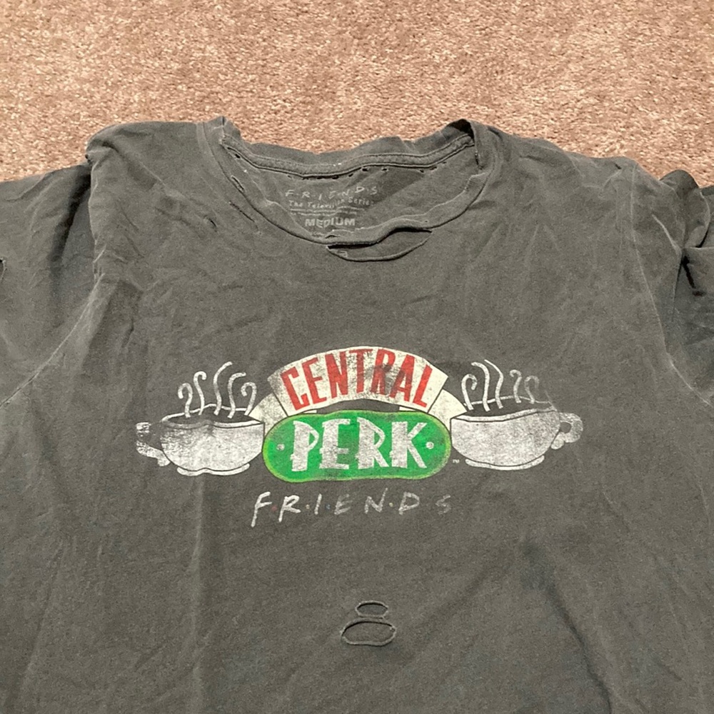 Central Park distressed top